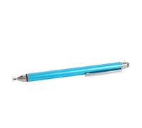 Zunate Stylet pour Calendrier 2 en 1 avec Pointe en de Fibre et Clip en Métal, Bonne Performance à n'importe Quel Angle, pour Calendriers et écrans Intelligents (Bleu Clair)