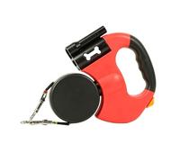 Zunate Success Laisse pour Chien Double Laisse Rétractable pour Deux Chiens, Lumière LED, Système de Verrouillage de Frein en Un, Poignée Ergonomique Antidérapante pour l'entraînement à la Marche
