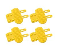 Zunate Success Wall Grattoir d'angle pour Chat, Outil de Brosse d'auto-toilettage avec Peigne de Massage, Grattoir 'angle en Silicone pour Poils Longs et Courts, Chaton, Chat, Chien (4 pièces)