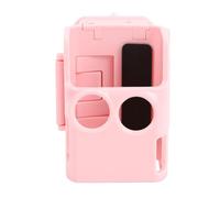 Zunate Support de Bureau Magnétique pour Caméras de Poche (Pink) | Construction compacte en ABS, inclinaison à 180 degrés, coussinet en silicone anti-rayures, installation rapide de