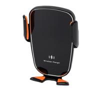 Zunate Support de Chargeur de Voiture sans Fil Rapide 15 W | Support de Ventilation Stable pour la Navigation des Téléphones de 4,7 à 7,2 Pouces