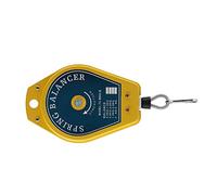 Zunate Support de Fixation d'Outil d'équilibrage à Ressort Rétractable Suspendu avec Accessoire de Raccords, capacité de Charge de 1,5 Kg Outil de Suspension 'équilibreur à Ressort Robuste Jaune