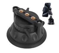 Zunate Support de Ventouse en Voiture avec Un Trou à Vis de 3 Pc 1/4 Pouce, Diamètre de Base de 8 Cm pour Le Support de Caméra de Pare-Brise, Roulement de Chargement de 5 Kg pour la
