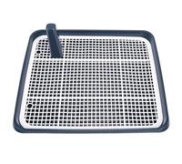 Zunate Support pour Tapis D'urine pour Chien, Double Couche, sans (Blue) | Entraîneur de toilettes Portable, coussinet de verrouillage facile, Base antidérapante Stable, aide à l\'effraction pour