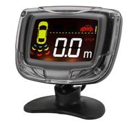 Zunate Système de de Secours pour Véhicule, Système de de Recul pour Voiture avec 4 Capteurs de Stationnement, Affichage de Distance LCD de Détection de Distance, de