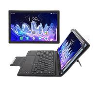 Zunate Tablette Android 10,1 Pouces, Tablette 2 en 1 avec étui de Protection et Clavier, Caméra Avant 8MP et Arrière 16MP, 8 Go de, 256 Go de ROM, Prise en WiFi, BT 5.0