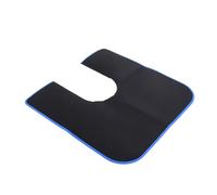 Zunate Tapis d'apprentissage de la propreté en Forme de U, Tapis de Toilette Lavable et Réutilisable, Protecteur de Sol de Toilette pour Salle de Bain, de Imperméable, d'apprentissage de la propreté