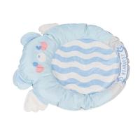 Zunate Tapis Rafraîchissant pour Animaux de Compagnie pour Chiens et Chats |Coussin Doux Antidérapant avec Oreiller Mignon, Confort Durable pour Un Sommeil par Temps Chaud (M)