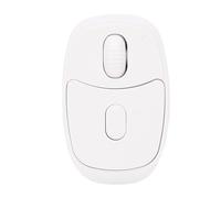 Zunate Télécommande Bluetooth du Bout des Doigts, Télécommande à Anneau de Défilement avec Rouleau, Prend en Charge Les Vidéos Courtes, Les Nouvelles Applications et Les Selfies, Portée (White)