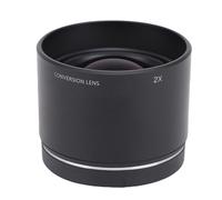 Zunate Téléconvertisseur 2X, Téléobjectif en Verre Optique en Alliage en Aluminium avec Un instantané à L'installation, pour 14-42 Mm F3.5-5,6 Lentille de Zoom électronique