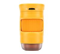Zunate Télescope pour Enfants, Microscope Numérique 2 Pouces 1000X, Télescope éducatif Portable avec 8 Lumières LED pour l'apprentissage en Plein Air et la Découverte Scientifique