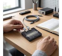 Zunate Testeur de Câble Polyvalent de Type C avec Conception à Double Interface et Indicateurs D'état LED pour un Test Rapide des Câbles de Données - Compatibilité USB 3.0 Type C - 1 unité