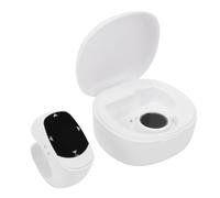 Zunate Tourne-Page Bluetooth à Distance, Défilement à écran Tactile avec Pagination Transparente pour iOS, Obturateur D'appareil Photo sans Fil pour Tablette de Téléphone, (Prise Britannique Blanche)