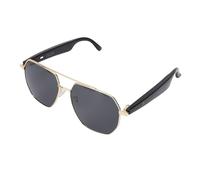 Zunate Traductor Smart Lunes, Vocal Video Call Support de Traduction en Temps Réel 163 Langues Bluetooth Sunglasses avec Casque d'oreille Ouverte IP67 IP67 pour Les Sports de Voyage