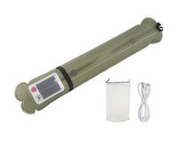 Zunate Tube Lumineux Gonflable de Camping, Barres de Lumières Solaires de Camping de 60 X 12 Cm, Gonflable Pliable à Forte gravité Magnétique alimenté par USB de 2000 MAh pour
