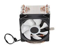Zunate Ventilateurs de Refroidissement pour Processeur d'ordinateur, Refroidisseur de Processeur Excellente Dissipation Thermique pour Pentium4 pour Core2DUO pour Phenom 64 (Ventilateur Unique)