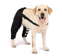 Zunea 1 Paire d'attelle pour Patte Arrière Chien Protection Contre Les Blessures Chiens Articulaires Soutien Supplémentaire pour la Guérison des Blessures et des Entorses de l'arthrite XS