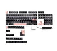 Zunedhys 136 touches NightSakura Touches PBT Anglais pour Dz60/RK61/64/Gk61/68/75/84/87/96/980/104/108