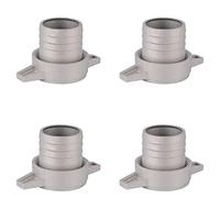 Zunedhys 3X Pompes Raccords 2 Tubes Raccordement vec Joint en Caoutchouc Pompes Connecteur Tuyau Connecteur