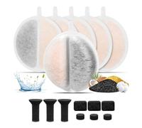 Zunedhys 6 Filtres de à pour Chat pour à Lite & Premium 2,5 L pour Animaux de Compagnie pour Filtre de Filtration D' Remplacer Les Mousses