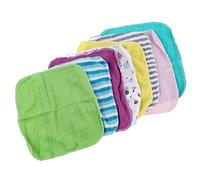 Zunedhys 8pcs / sac des Serviettes a main Rondelles pour le de en coton