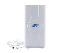 Zunedhys Antenne LTE 700~2600mhz 88dbi 3g 4g Antenne Mobile Booster De Connecteur Mâle Antenne De Panneau Mimo+ 2 Mètres (2X -Mâle)