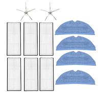 Zunedhys Brosse latérale HEPA Filtre Vadrouille Chiffons pour T7 T7Plus S7 pour Aspirateur Pièces De Rechange Accessoires Compatible