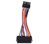 Zunedhys Câble d'alimentation PSU ATX 24 broches vers mâle 12 broches 18 AWG pour carte mère Q87H3-AM Q87H3 AM Q87