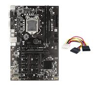 Zunedhys Carte mère B250 BTC avec câble 4 broches vers 12 emplacements pour carte graphique LGA 1151 DDR4 USB3.0 pour minage BTC