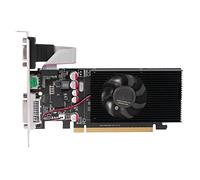 Zunedhys Cartes Graphiques GT210 1GB Carte VidéO 64Bit pour Jeux PC GPU -I Compatible VGA Utilisé Carte Graphique Double éCran
