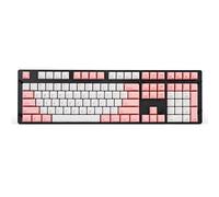 Zunedhys Convient pour High General 108 Touches mécaniques bicolores PBT Sublimation Keycap Rose