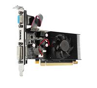 Zunedhys HD7450 Carte graphique 64 bits 2 Go GDDR3 PCI-E 2.0 X16 Compatible VGA -I Carte vidéo pour AMD Radeon HD 7450 2G 64 bits