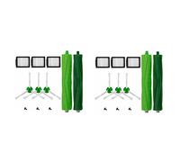Zunedhys Lot de 2 brosses de rechange et filtres pour aspirateurs Series E5 E6 I7 I7+
