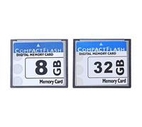 Zunedhys Lot de 2 cartes mémoire flash professionnelles (blanc et bleu) - 8 Go et 32 Go