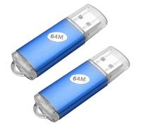 Zunedhys Lot de 2 clés USB 2.0 de 64 Mo pour ordinateur portable