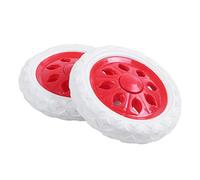 Zunedhys Lot de 2 roulettes de rechange pour chariot de courses