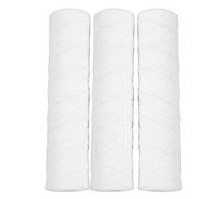 Zunedhys Lot de 3 cartouches de filtre à 10 cordes 5 microns PP coton filtre sédmient filtre