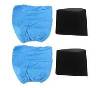 Zunedhys Lot de 4 filtres en textile pour aspirateur MV1 WD1 WD2 WD3 Aspirateur Aspirateur 4 Pièces