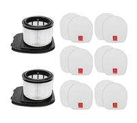 Zunedhys Lot de 8 filtres HEPA compatibles avec aspirateur sans IZ162H 362H 440H 462H 483H