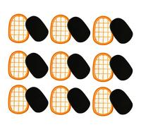 Zunedhys Lot de 9 filtres anti-poussière en coton pour aspirateur FC6812 6814 6823 6827 6908