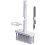Zunedhys Nettoyant pour à Brosse Souple de Nettoyage Kit D'Outils de Nettoyage D'Ordinateur Multifonction 5-en-1 pour Objectif de CaméRa PC Pro