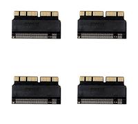 Zunedhys NGFF M.2 NVME Lot de 4 adaptateurs SSD pour mise à niveau de (année 2013-2016) et PRO (fin 2013-2015 année)