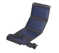 Zunedhys Panneau solaire pliable avec sortie USB Chargeur solaire pour camping et appareils de téléphone portable Banque B