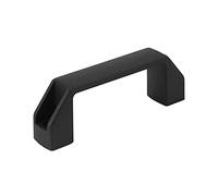 Zunedhys PoignéE de Tirage de Tiroir D'Armoire en Plastique Noir Espacement des Trous de 90 Mm 8,9 Cm