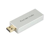 Zunedhys Portable CT7601+ES9018K2M+MAX97220 DSD128 32 bits/192 kHz USB HiFi carte audio externe USB décodeur pour ordinateur (argent)