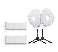 Zunedhys Pour Cloud Whale J1 Accessoires Pièces De Rechange Remplacement Hepa Filtre Vadrouille Chiffons Brosse Latérale Balayage Robot Aspirateur