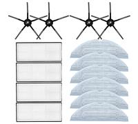 Zunedhys Pour S7 Series, T7 et T7 Plus Robot Aspirateur Accessoires Filtre Côté Brosse Chiffon De Nettoyage