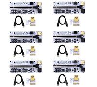 Zunedhys VER012 MAX Riser GPU pour carte vidéo PCI-E Riser 012 MAX Pci USB 3.0 Câble PCI-E 1X à 16X pour l'exploitation de BTC