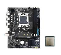 Zunedhys X79 Carte mère avec processeur E5 2420V2 HM65 LGA1356 CPU DDR3 REG ECC RAM M.2 NVME SATA3.0 pour Xeon E5 CPU