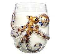 Zunetsutock 3D Marine Life Drinking Glass - Handcrafted Stemless Glassware